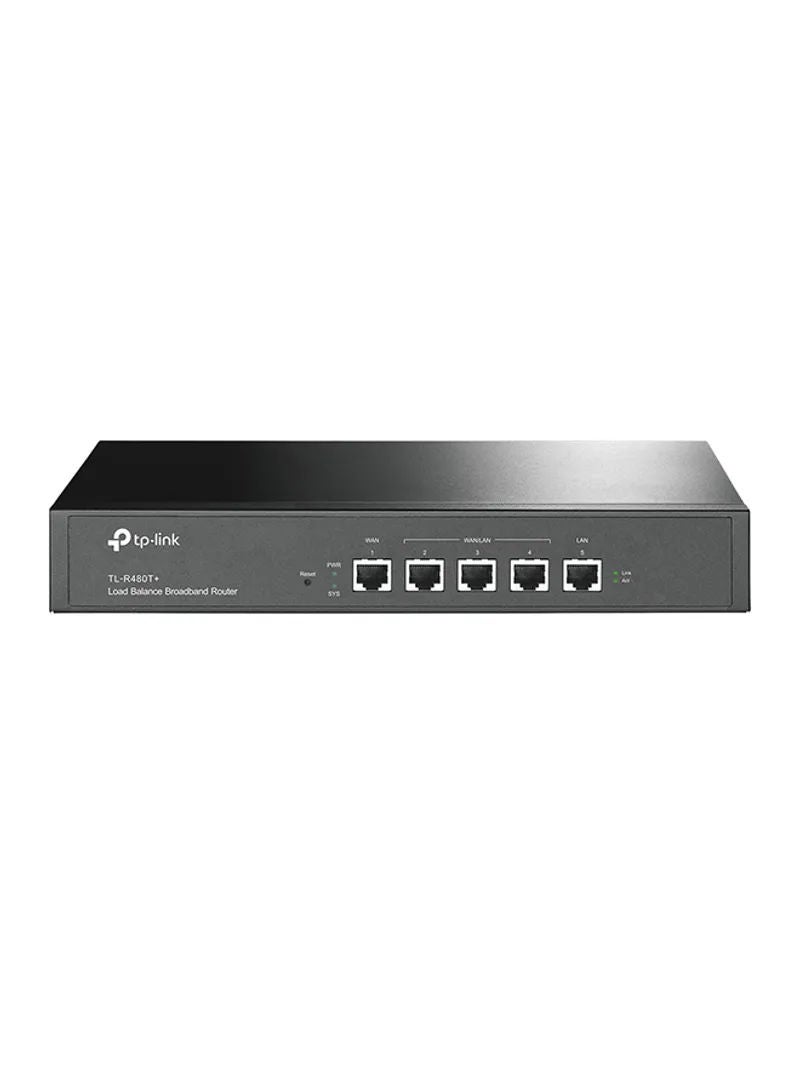 TP-LINK - 5-Port Load Balance Broadband Router Black - Image 1
