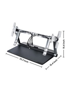 Cintiq 27QHD Ergo Stand Silver