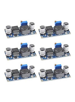 6 Pcs Lm2596 Dc Dc Buck Converter Step Up Down Converter Module High Efficiency Voltage Regulator 3.0 40V To 1.5 35V Adjustable Boost Converter Dc Power Supply Module Multicolour