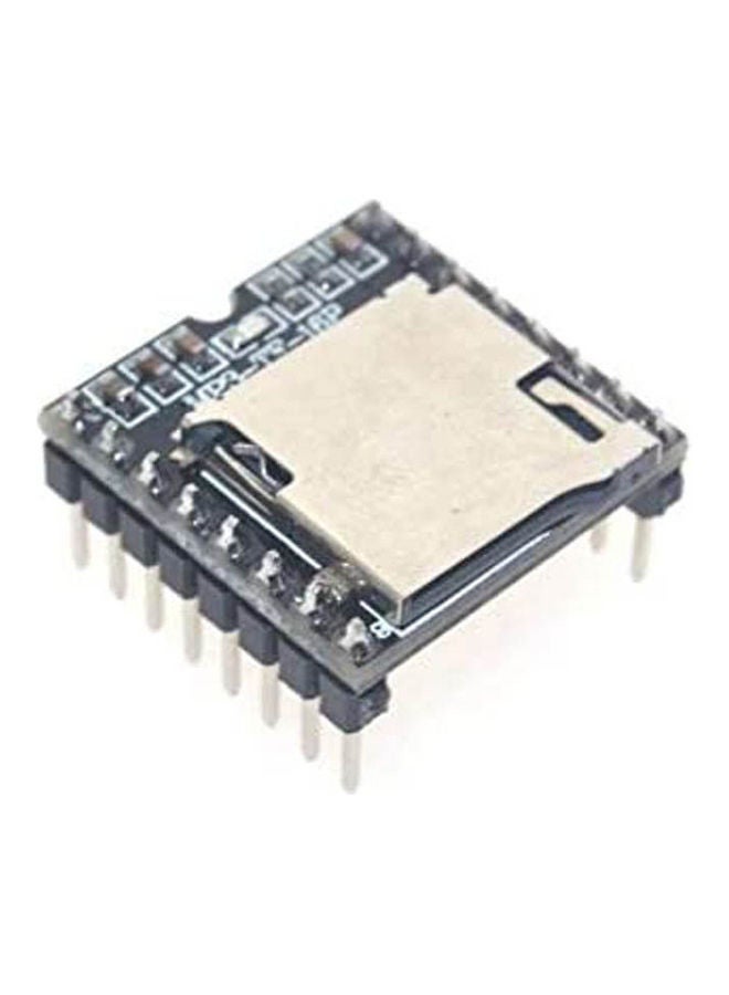 Mini Mp3 Player Module Tf Card U Disk Mini Mp3 Player Audio Voice Module Board For Arduino Df Play Black