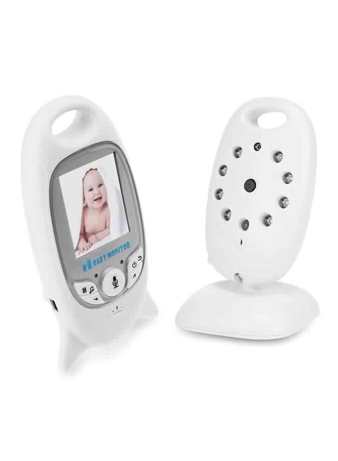 ماركة غير محددة - جهاز مراقبة فيديو لاسلكي للأطفال مع شاشة LCD للرؤية الليلية ومحادثة ثنائية الاتجاه - Image 1