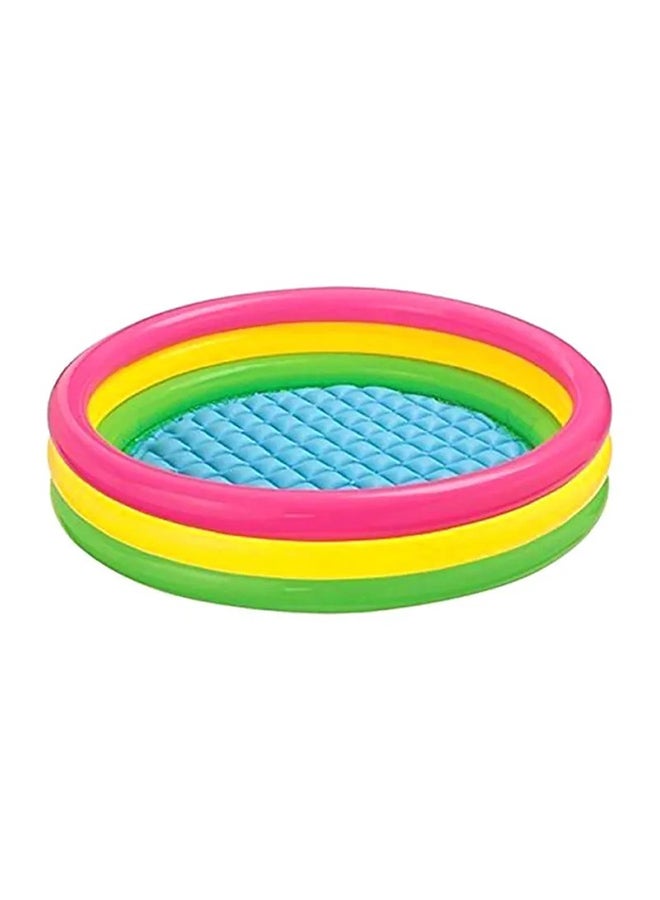 INTEX Lightweight Sunset Glow Inflatable Water Pool With Skin-friendly Materials 61x22cm  - Image 1