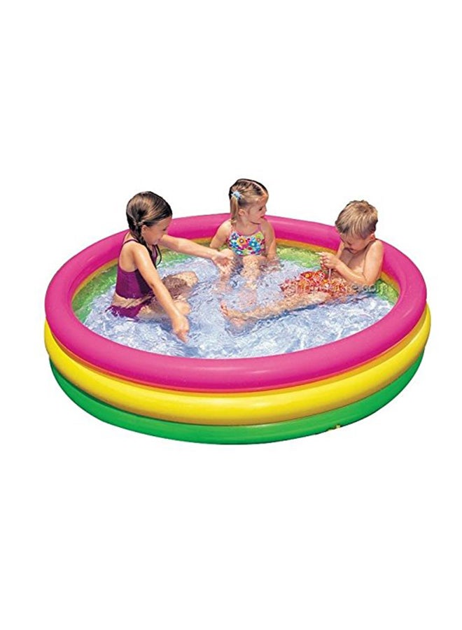 INTEX Lightweight Sunset Glow Inflatable Water Pool With Skin-friendly Materials 61x22cm  - Image 5