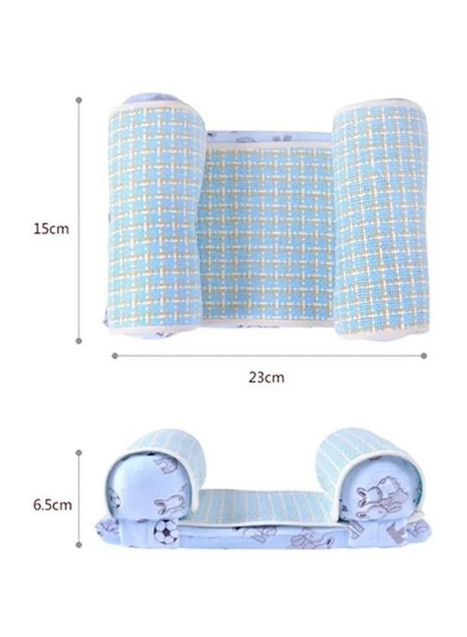 LO.BABY.VE Soft Baby Anti Roll Sleeping Pillow For Head And Neck Support With Natural Flax Mat  - Image 4