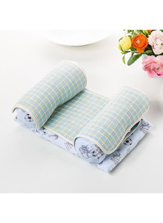 LO.BABY.VE Soft Baby Anti Roll Sleeping Pillow For Head And Neck Support With Natural Flax Mat  - Image 5