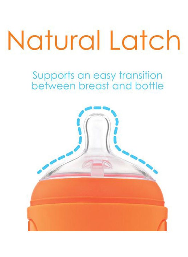 بوب يام عبوة من حلمتين ذات تدفق بطيء للمرحلة الأولى لزجاجة تغذية الطفل - Image 2