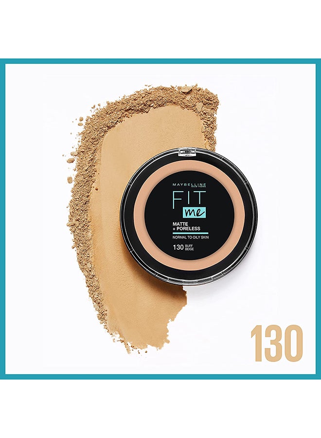 MAYBELLINE NEW YORK - Fit Me Matte & Poreless Powder - 130 Buff Beige - Image 1