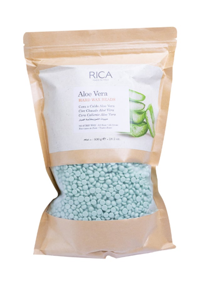 RICA COSMETICS - Aloe Vera Hard Beads Wax Yellow 800grams - Image 1
