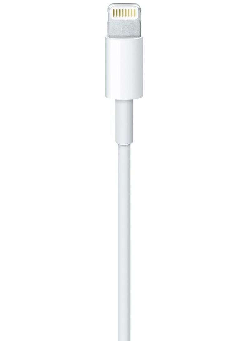 ابل  Refurbished - Lightning To USB Data Cable For Apple Mobiles White - Image 4