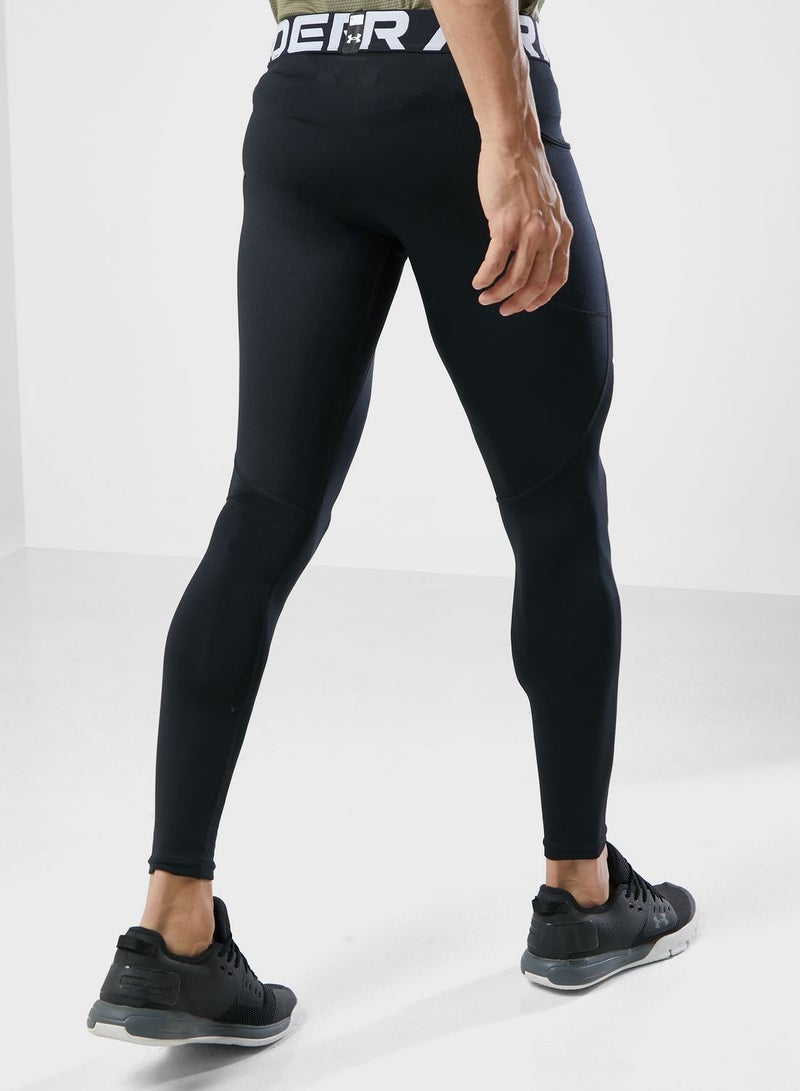 اندر ارمور Men Cold Gear Armour Sweatpants Black  - Image 2