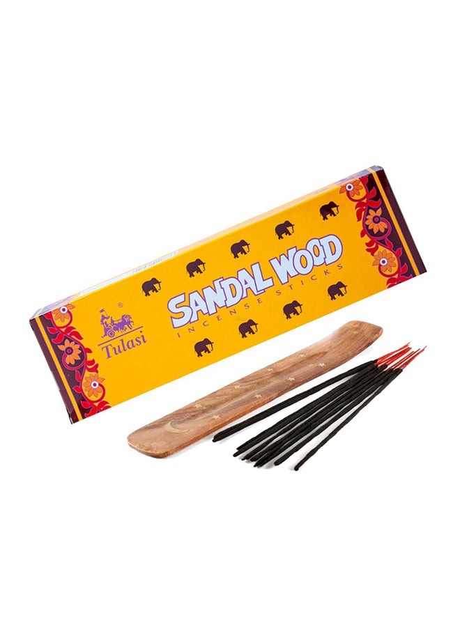 تولسي 100 عود من خشب الصندل أصفر - Image 2