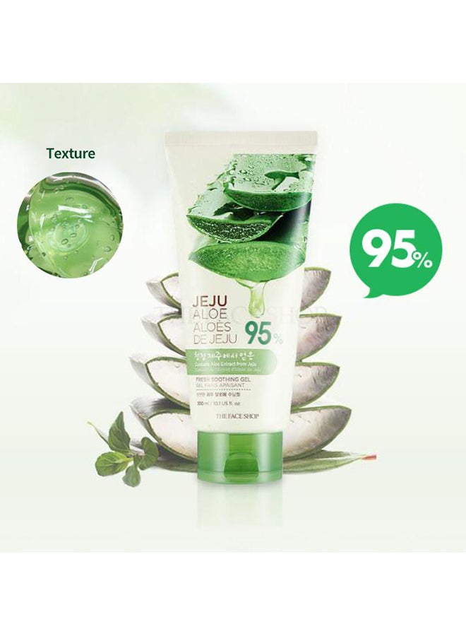 THE FACE SHOP Jeju Aloe Fresh Soothing Gel 300ml - Image 3