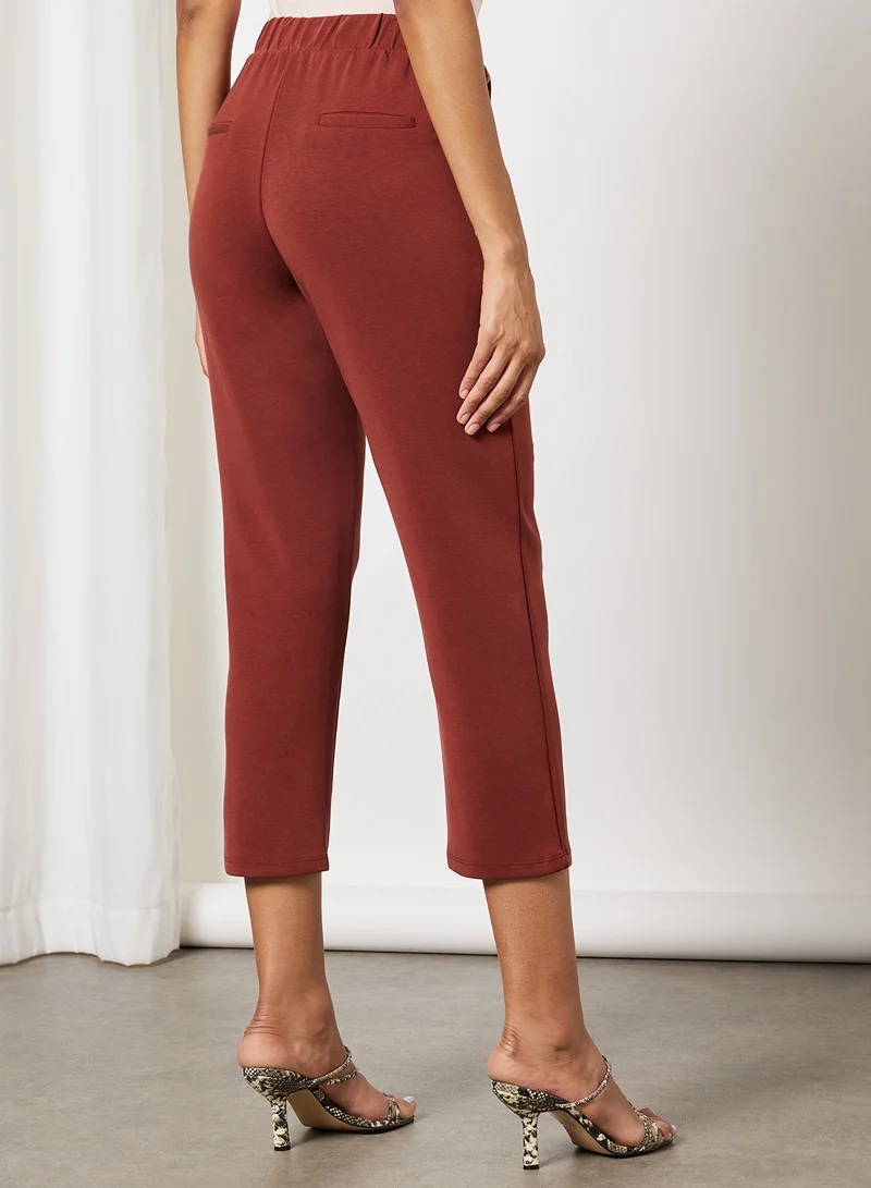 ONLY Ankle Length Pants Brick
