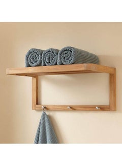 Decorative Rack For Towels Beige 30 X 30 X 55cm