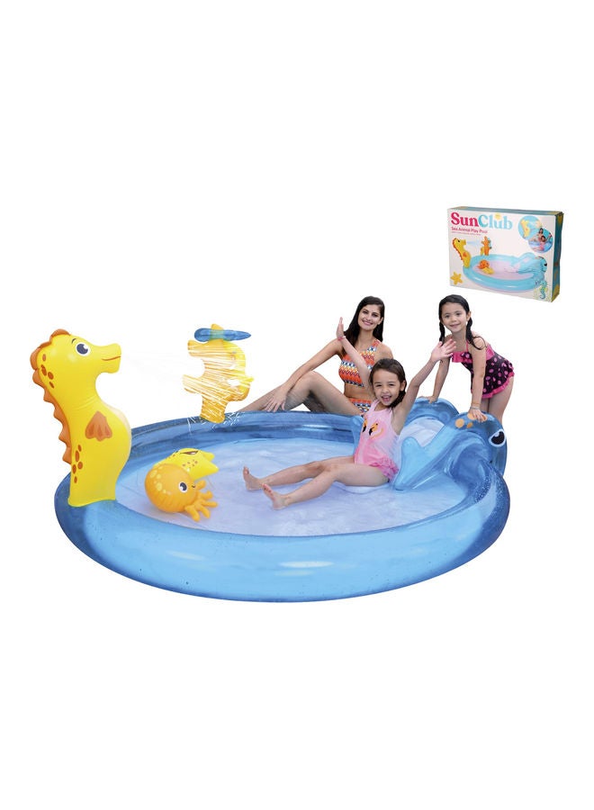 Jilong Sea Animal Play Pool 200x152x68cm  - Image 2