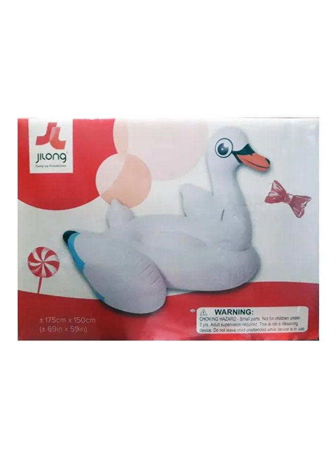 Jilong - White Swan Float 175x150cm - Image 1