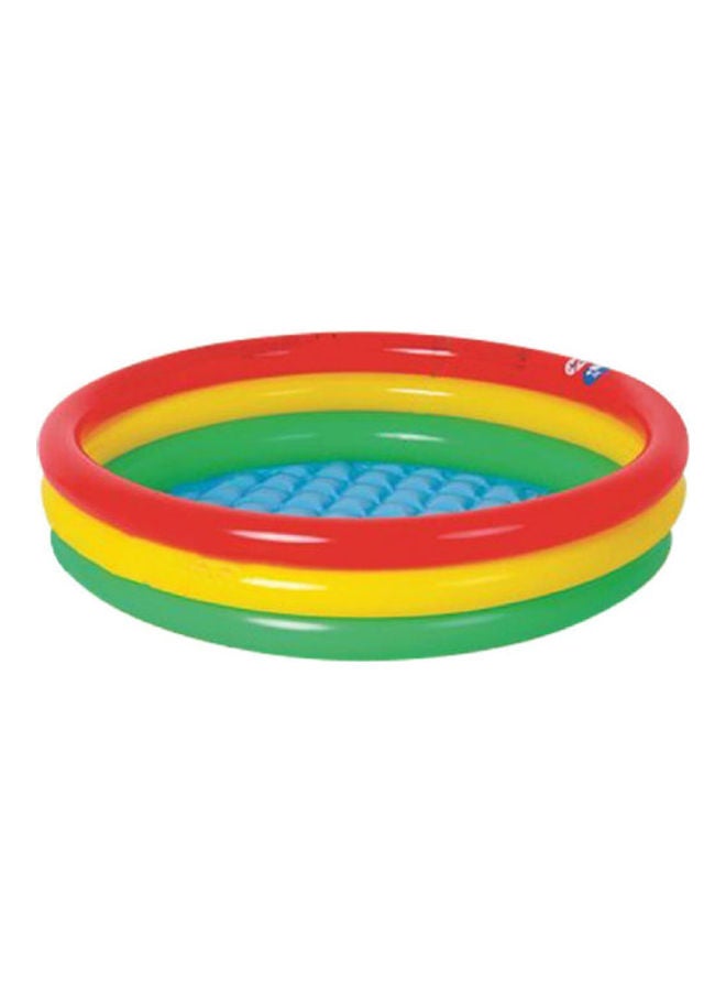Jilong Colourful 3 Ring Pool 100x22cm  - Image 1