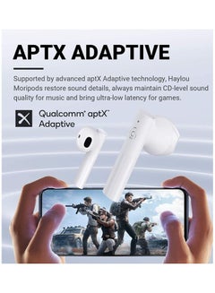 Haylou MoriPods True Wireless Earbuds White  - Image 3