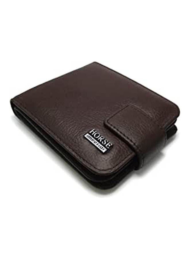 imperial HORSE Genuine Imperial Horse Mens Leather Wallet Brown  - Image 1
