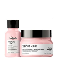 L'Oréal Professionnel Vitamino Color Mask 250ml with Shampoo 100ml UAE ...