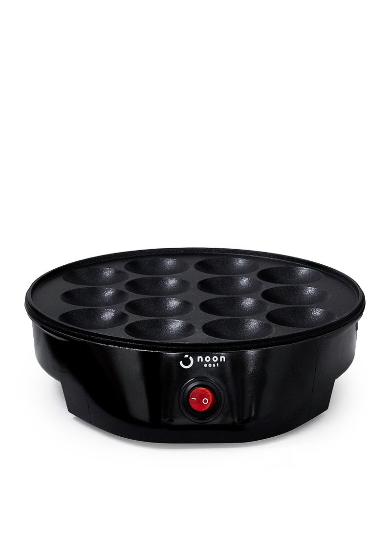 Crepe Cake Luqaimat Maker Pan Cake Machine Device - 750 W Mini Pop Cake- Black 750.0 W JC-501 Black - v1650282891/N47879511A_1