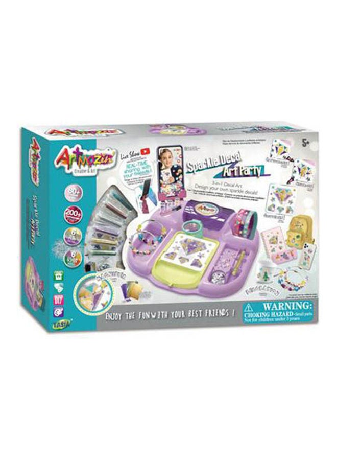 Create Sparkly Stickers And Bracelets 