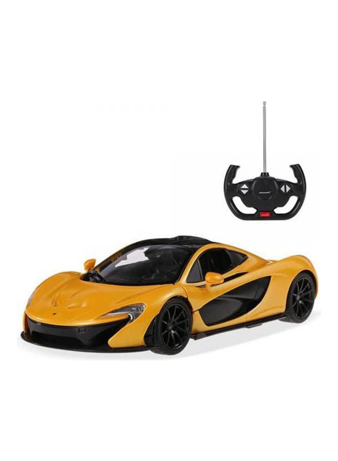 مكلارين P1 Remote Control Car Yellow - Image 2