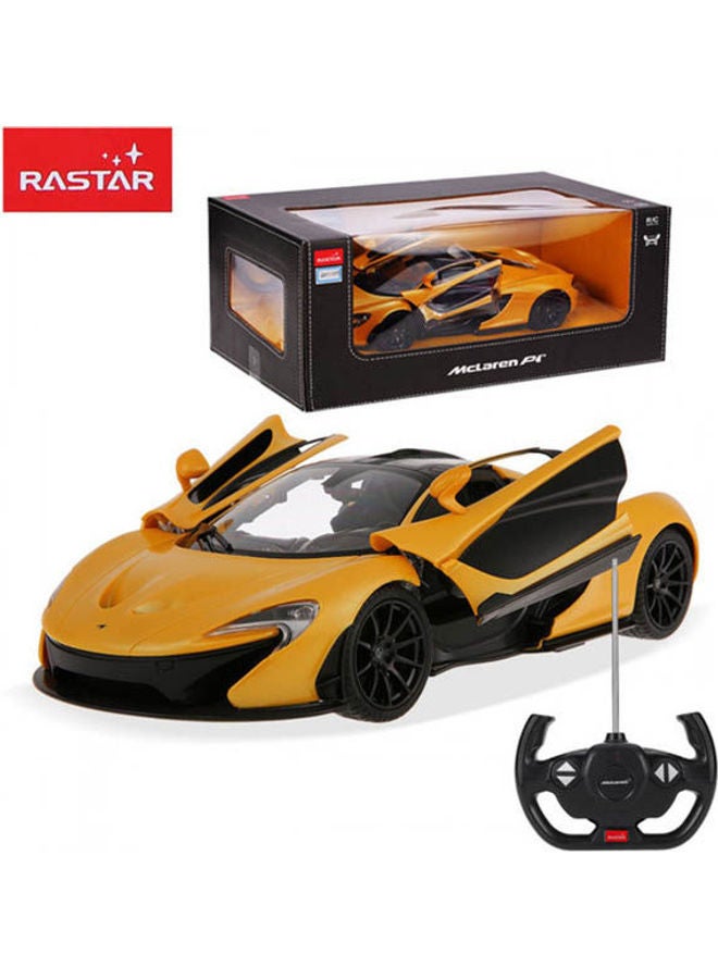 مكلارين P1 Remote Control Car Yellow - Image 1