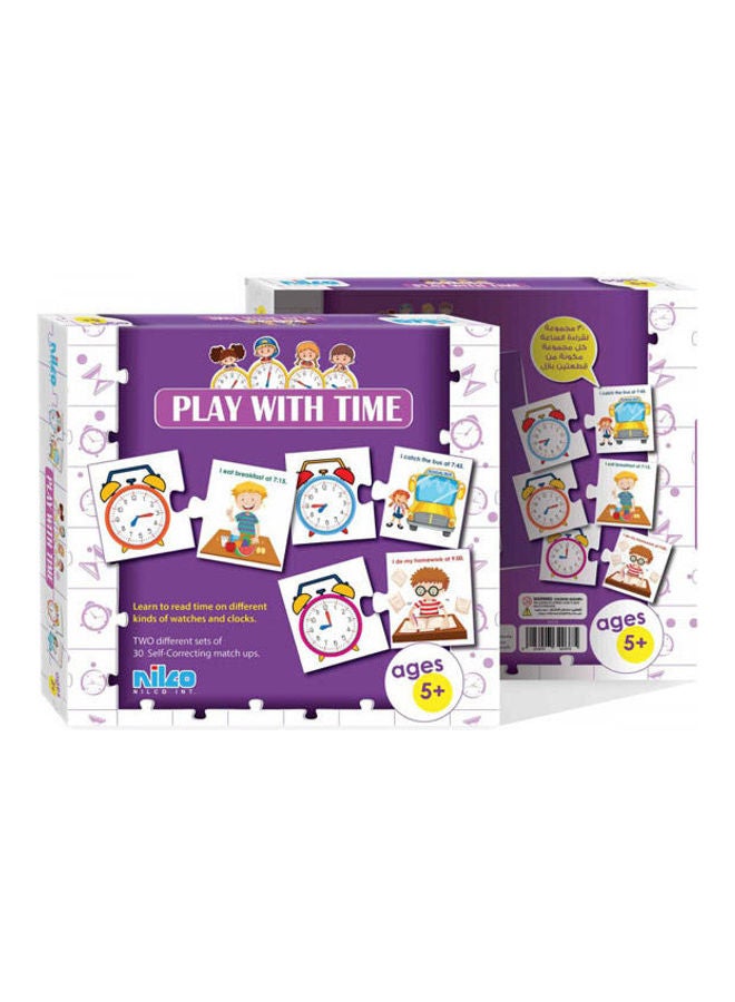 nilco Educational Cards – Play With Time  - Image 2