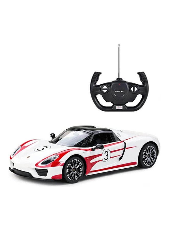 RASTAR Remote Control R/C Car white  - Image 1