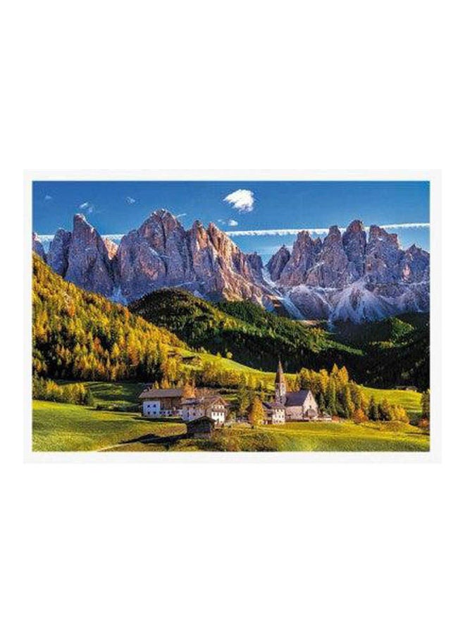 Puzzle Val Di Funes Valley Of Dolomites Italy, 00 Pieces