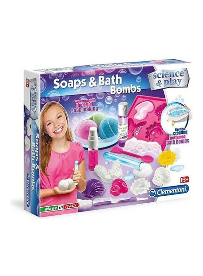 Clementoni Science And Play Soaps And Bath Bombs Toy  - Image 1