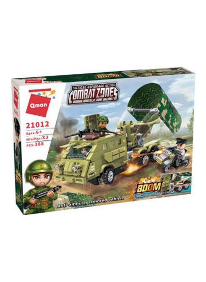 Qman Combat Zone 21012 Armored Vehicle 