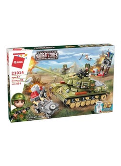 Qman Combat Zone 21014 Tank Corps Blocks 