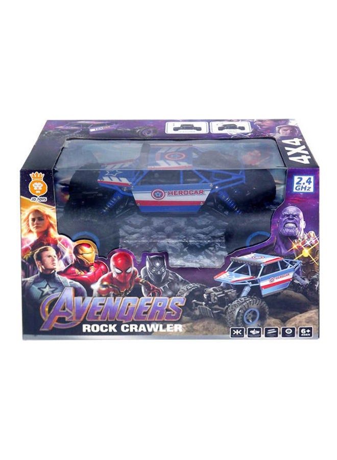 Toy Car Avengers Rock Crawler Captin America Remote Control