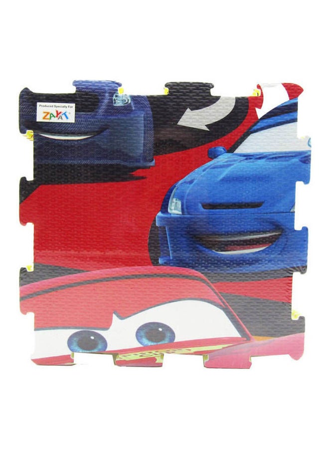 Cars Mcqueen Puzzle Mat – 9 Pcs 