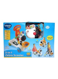 3In1 Zebra Scooter