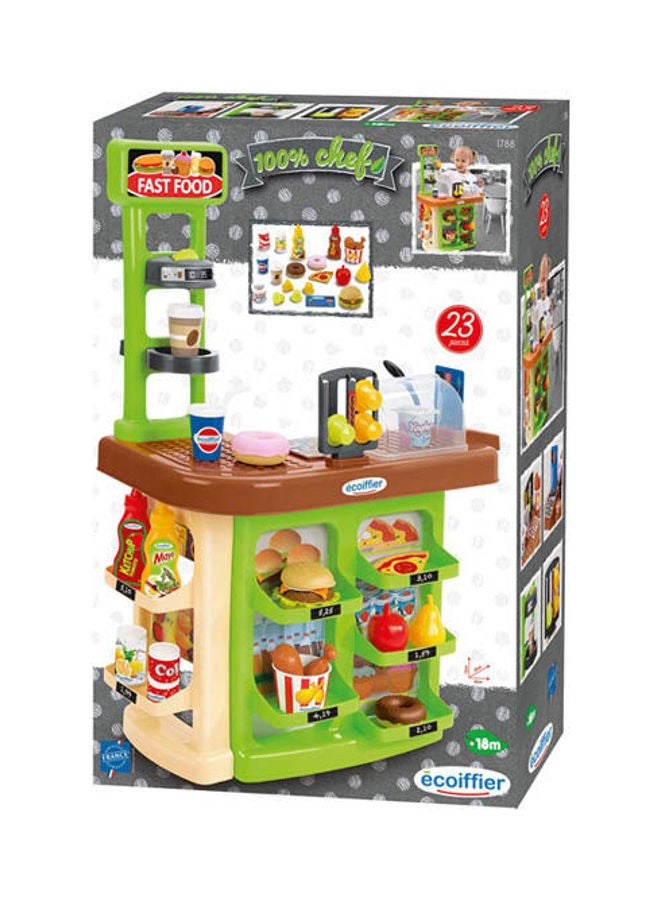 ecoiffier Chef Fast Food Shop