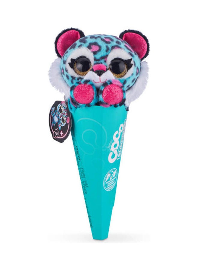 ZURU Coco Surprise Neon Plush Toy With Baby Collectible Pencil  - Image 3