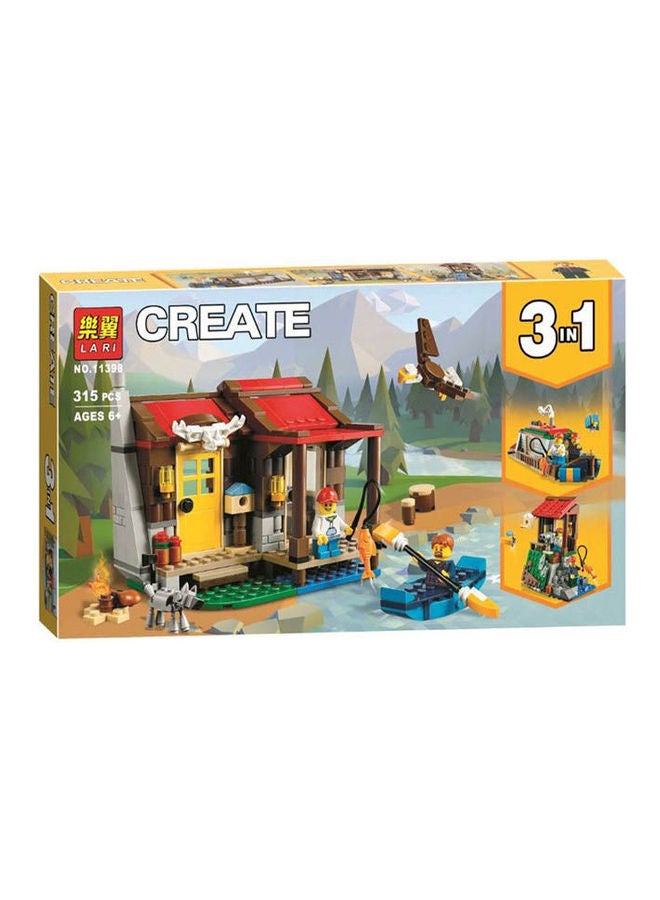 315Q Create 3 In1 Building Blocks – 315 Pcs 6+ Years