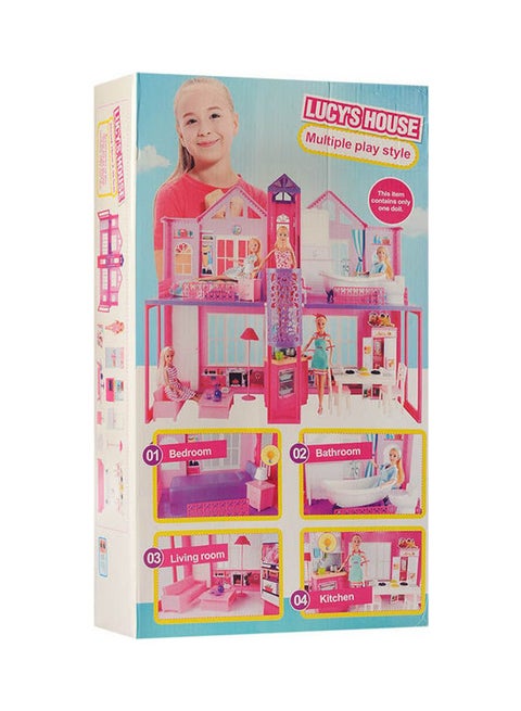 House Multiple Play Style 85 x 70 x 39.5cm