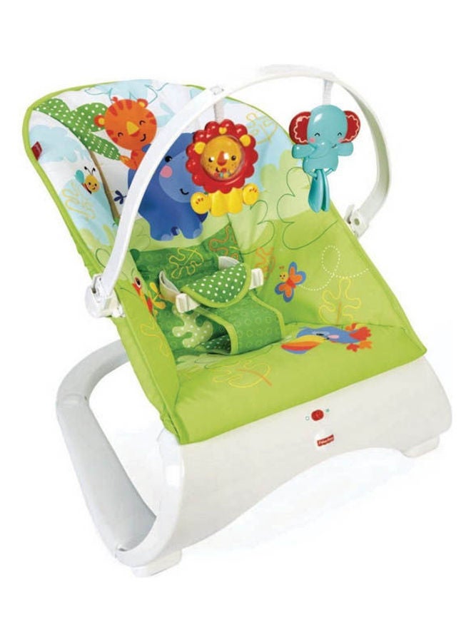 Fisher-Price Baby Rainforest Friends Comfort Curve Bouncer - Image 2