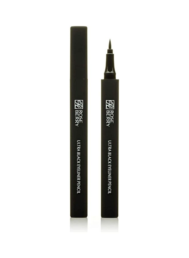 ROSE BERRY - Precise Controllable Eyeliner Pencil Ultra Black - Image 1