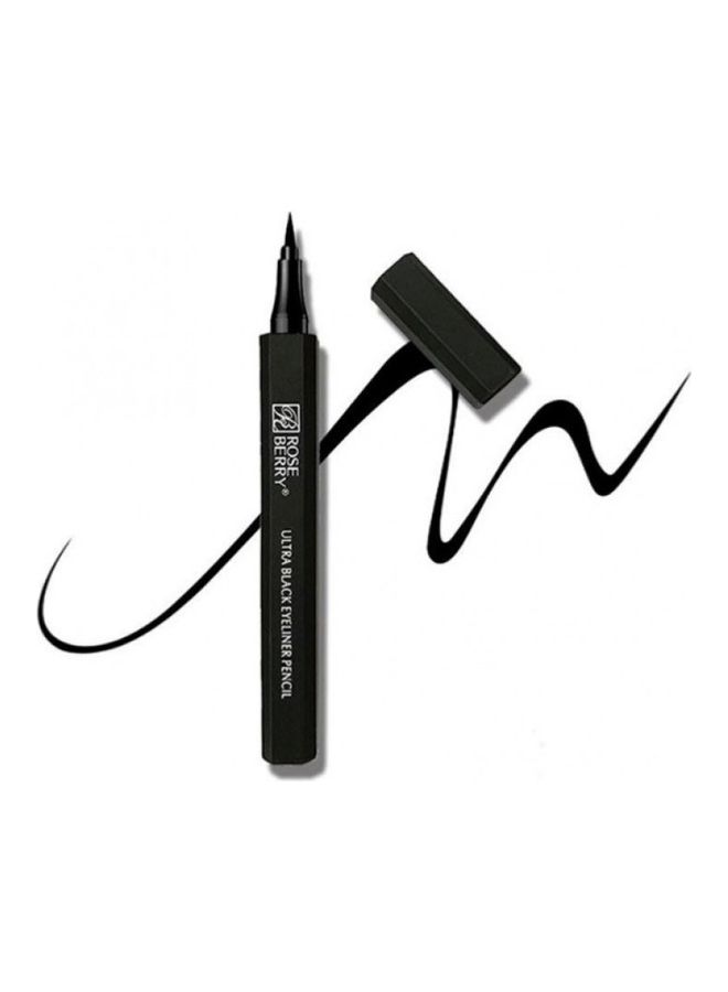 ROSE BERRY - Precise Controllable Eyeliner Pencil Ultra Black - Image 1