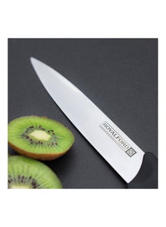 Royalford 2-Piece Utlity Knife Set Silver Black 26cm  - Image 5