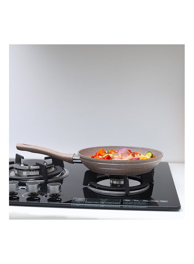 Royalford Granite Coated Smart Frypan Beige 24cm  - Image 2