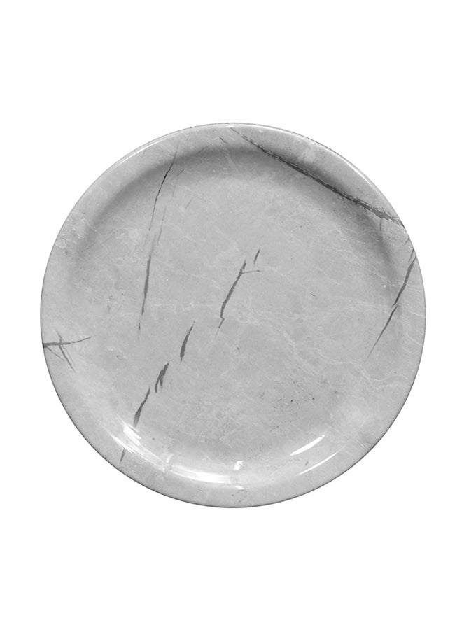 Royalford Round Dinner Plate Grey 11x18x5cm  - Image 1