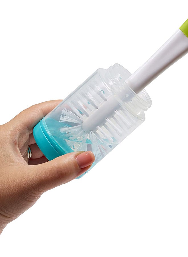 BOON Compact Lightweight Natural, Soft Trip Travel Drying Rack And Bottle Brushes for Baby  - Image 5