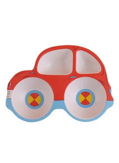 TD HOME 5 Piece Bright Colors and Lovely Animal Shape Car Shaped Dinnerware Set  - Image 3