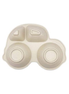 TD HOME 5 Piece Bright Colors and Lovely Animal Shape Car Shaped Dinnerware Set  - Image 4